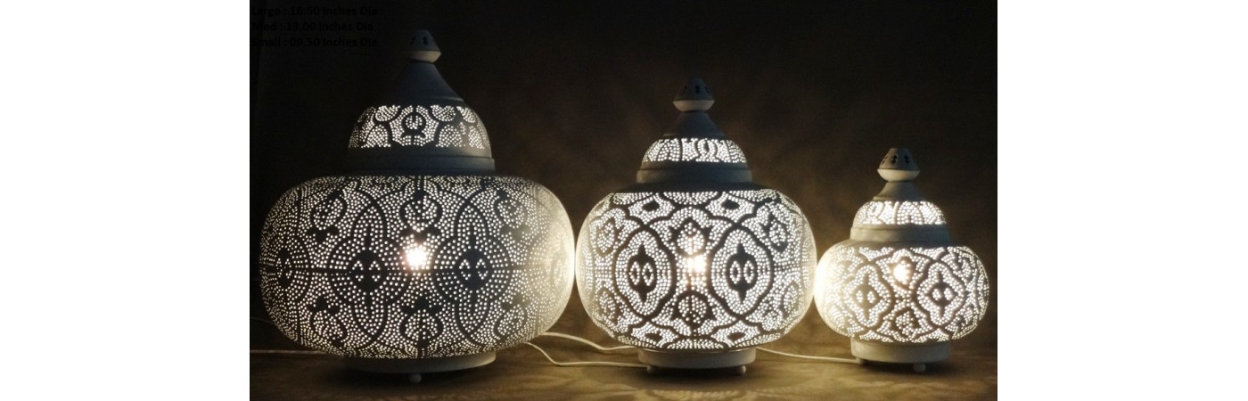 TABLE LAMP SET OF3